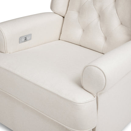 Harbour Electronic Recliner and Swivel Glider in Eco-Performance Fabric with USB port | Water Repellent & Stain Resistant