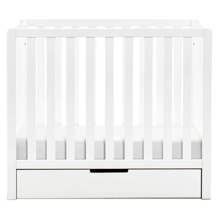 Colby 4-in-1 Convertible Mini Crib with Trundle