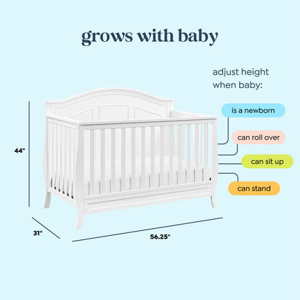 Emmett 4-in-1 Convertible Crib