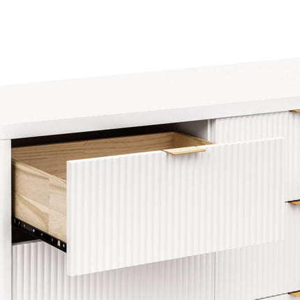 Brimsley Tambour 6-Drawer Assembled Dresser