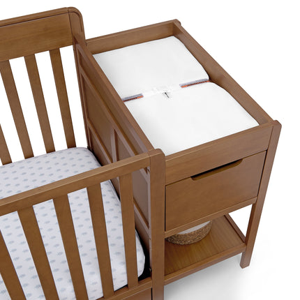 Maya 5-in-1 Convertible Crib and Changer with Storage