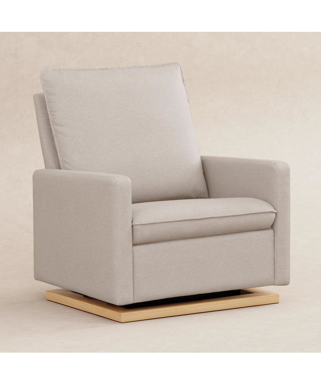 Cali Pillowback Chair and a Half Glider in Eco-Performance Fabric | Water Repellent & Stain Resistant