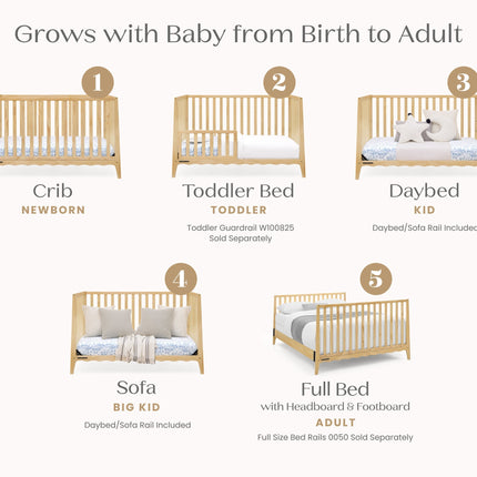 Lulu 5-in-1 Convertible Crib