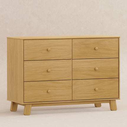 Hudson Modern 6-Drawer Assembled Double Dresser