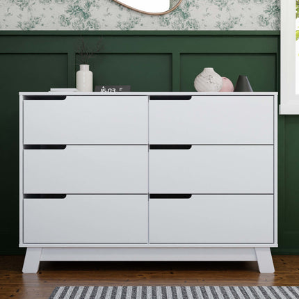 Hudson 6-Drawer Assembled Double Dresser