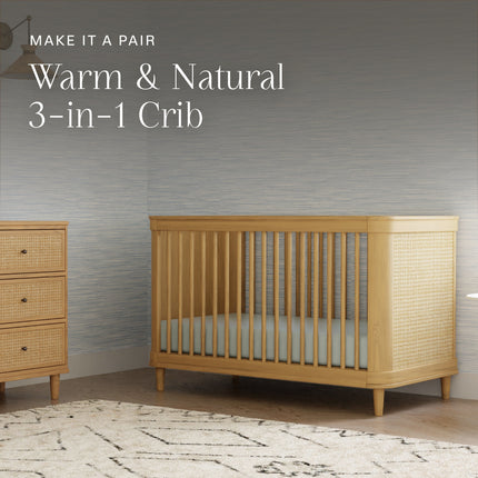 Marin with Cane 6 Drawer Assembled Dresser