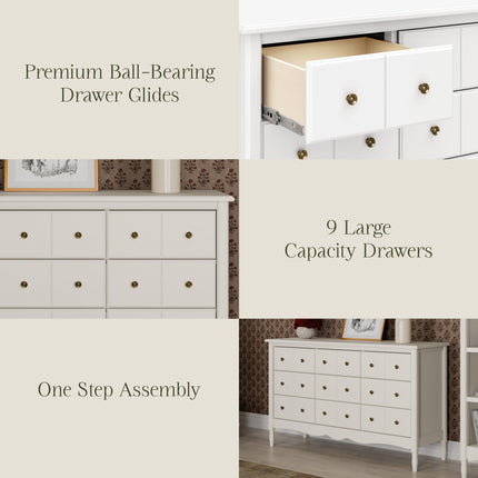 Liberty 9-Drawer Assembled Dresser