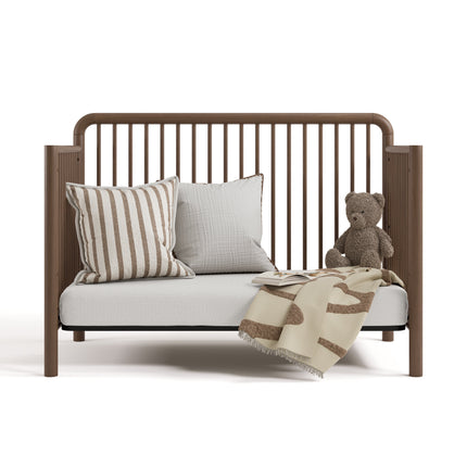 Storkcraft® Porto Deluxe 5-in-1 Convertible Crib with Bonus Toddler Guardrail