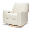 Cream Shearling with Light Wood Base