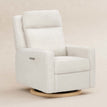 Cream Shearling with Light Wood Base