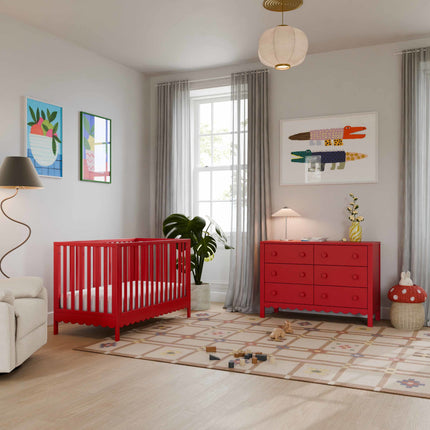 Sammy Scallop 4-in-1  Convertible Crib