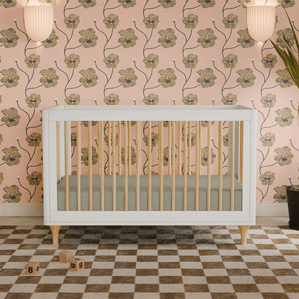 Lolly 3-in-1 Convertible Crib with Toddler Bed Conversion Kit