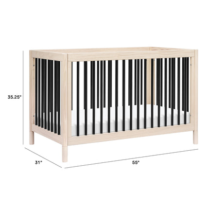 Gelato 4-in-1 Convertible Crib with Toddler Bed Conversion Kit