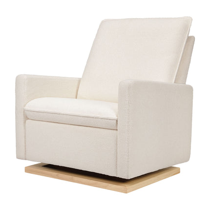 Cali Pillowback Chair and a Half Glider in Fleece