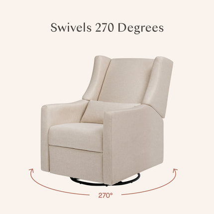 Kiwi Electronic Recliner and Swivel Glider with USB port