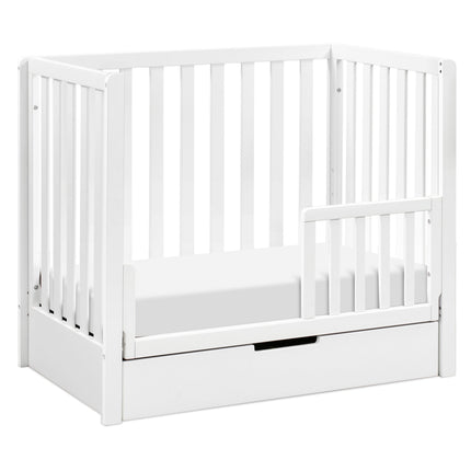 Colby 4-in-1 Convertible Mini Crib with Trundle