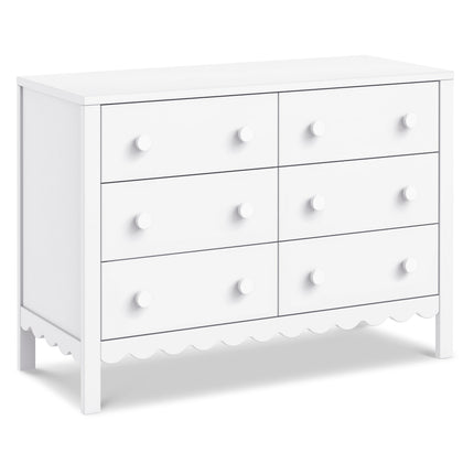 Sammy Scallop 6-Drawer Dresser