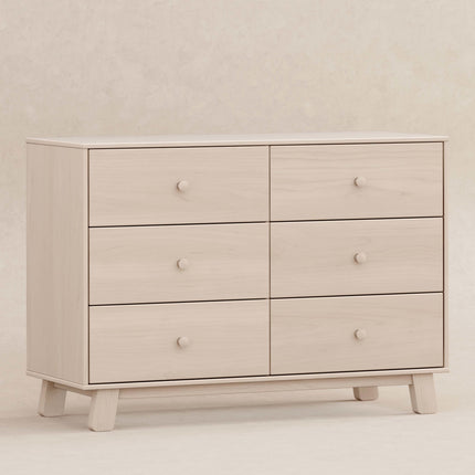 Hudson Modern 6-Drawer Assembled Double Dresser