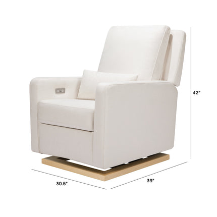 Sigi Electronic Recliner and Glider with USB Port