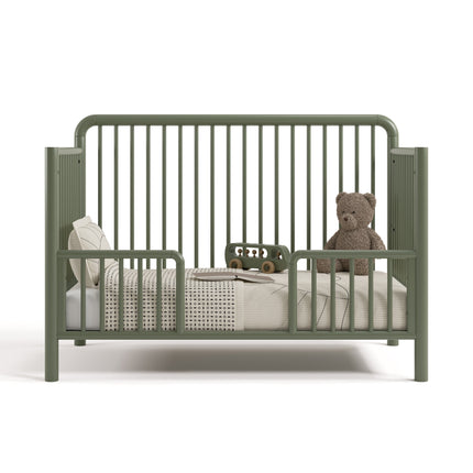 Storkcraft® Porto Deluxe 5-in-1 Convertible Crib with Bonus Toddler Guardrail