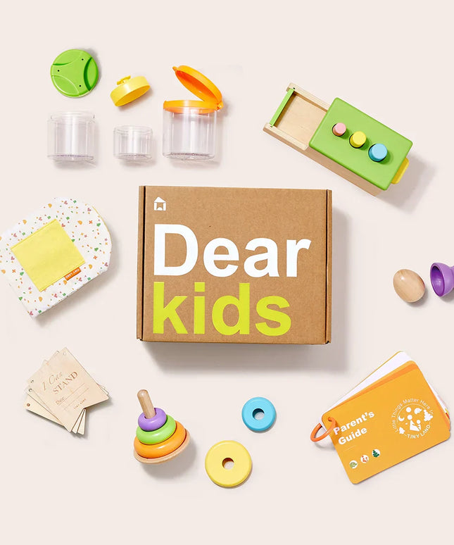 Tiny Land® Montessori Toys Set for Infants (10-12 Month)