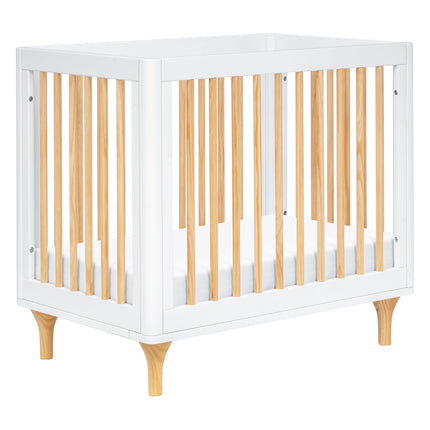 Lolly 4-in-1 Convertible Mini Crib with Toddler Bed Conversion Kit