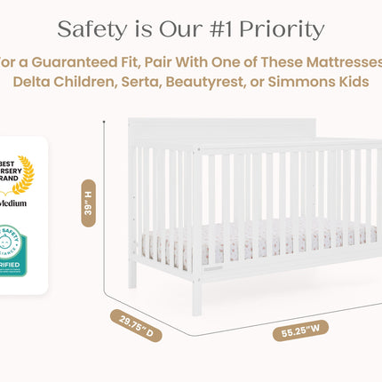 Isabelle 6-in-1 Convertible Crib