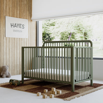 Storkcraft® Porto Deluxe 5-in-1 Convertible Crib with Bonus Toddler Guardrail