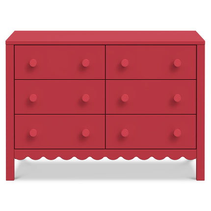 Sammy Scallop 6-Drawer Dresser