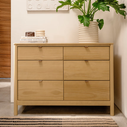 Bondi 6-Drawer Assembled Dresser
