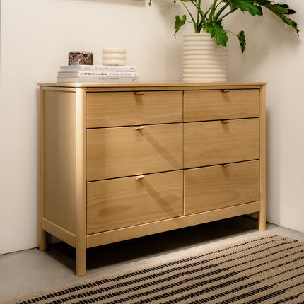 Bondi 6-Drawer Assembled Dresser