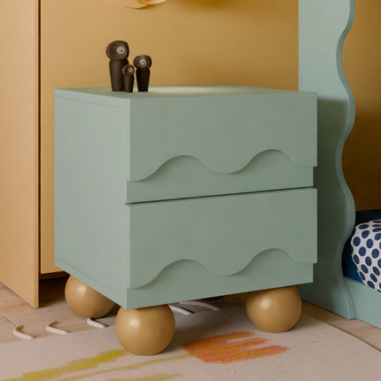 Lido Wave Assembled Nightstand