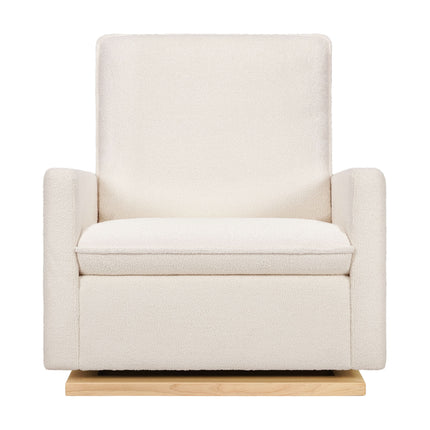 Cali Pillowback Chair and a Half Glider in Fleece