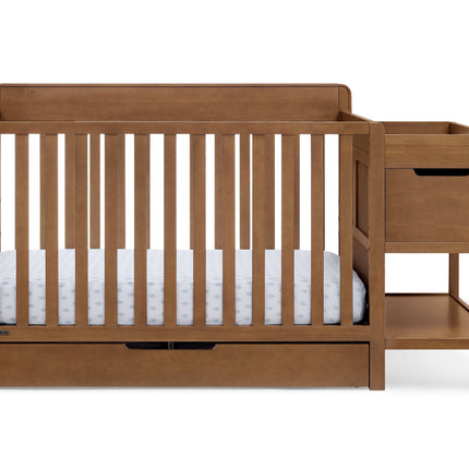 Maya 5-in-1 Convertible Crib and Changer with Storage
