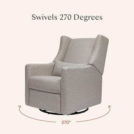 Kiwi Electronic Recliner and Swivel Glider with USB port