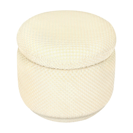 Enoki Storage Ottoman in Velvet Checker