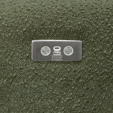 Kiwi Electronic Recliner and Swivel Glider with USB port