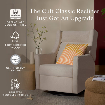 Kiwi Plus Power Recliner and Swivel Glider with Power Adjustable Headrest and USB Port