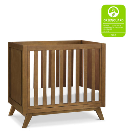 Otto 3-in-1 Convertible Mini Crib with 4" Mattress