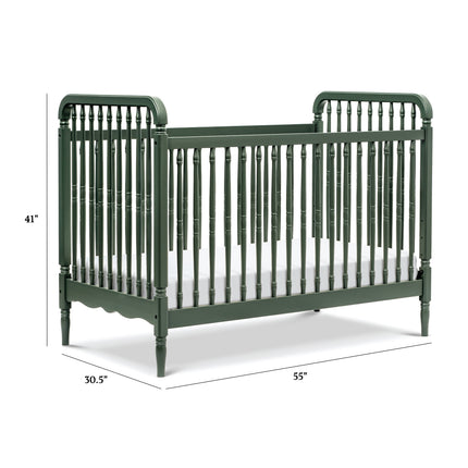 Liberty 3-in-1 Convertible Spindle Crib with Toddler Bed Conversion Kit