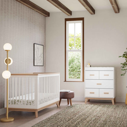 Scoot 3-in-1 Convertible Crib with Toddler Bed Conversion Kit