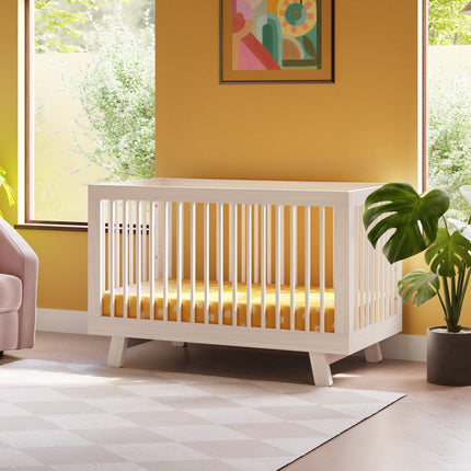 Hudson 3-in-1 Convertible Crib with Toddler Bed Conversion Kit