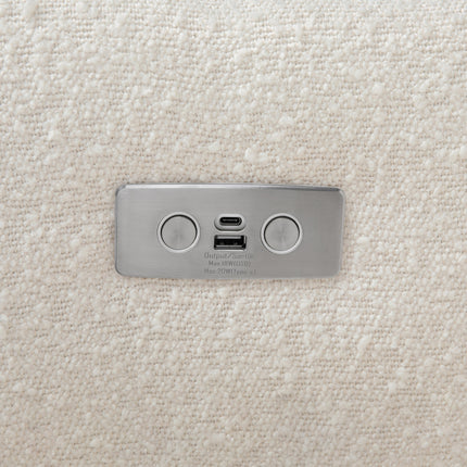 Kiwi Electronic Recliner and Swivel Glider with USB port