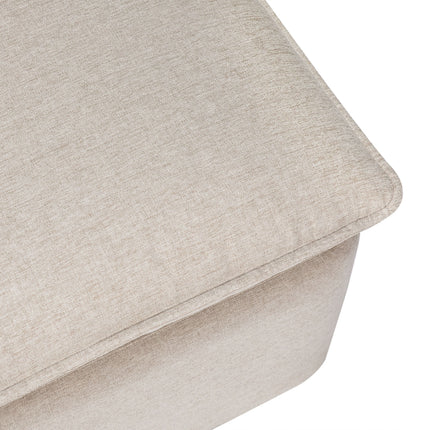 Cali Storage Ottoman in Eco-Performance Fabric | Water Repellent & Stain Resistant
