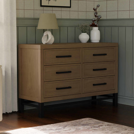 Newbern 6-Drawer Assembled Dresser