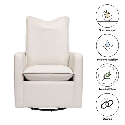 Cali Pillowback Swivel Glider