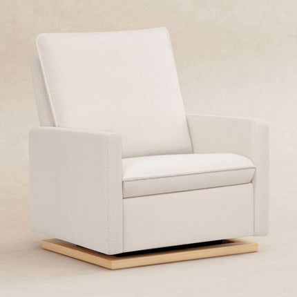 Cali Pillowback Chair and a Half Glider in Fleece