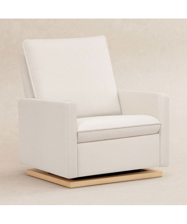 Cali Pillowback Chair and a Half Glider in Fleece