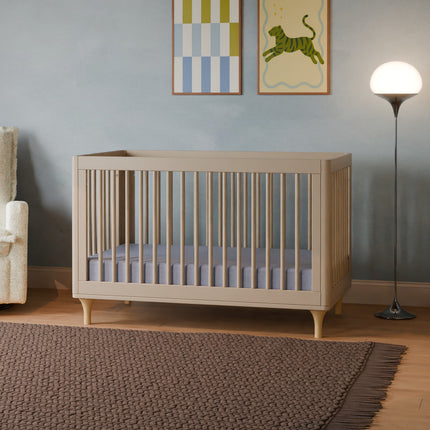 Lolly 3-in-1 Convertible Crib with Toddler Bed Conversion Kit