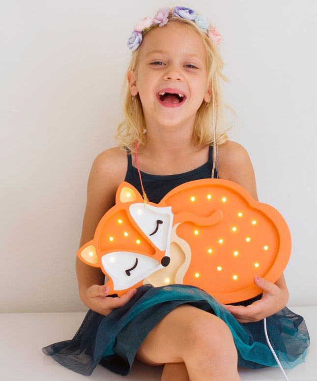 Little Lights Baby Fox Lamp